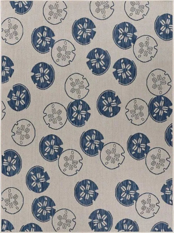 Sanibel Lr81654 Navy/Gray Rug