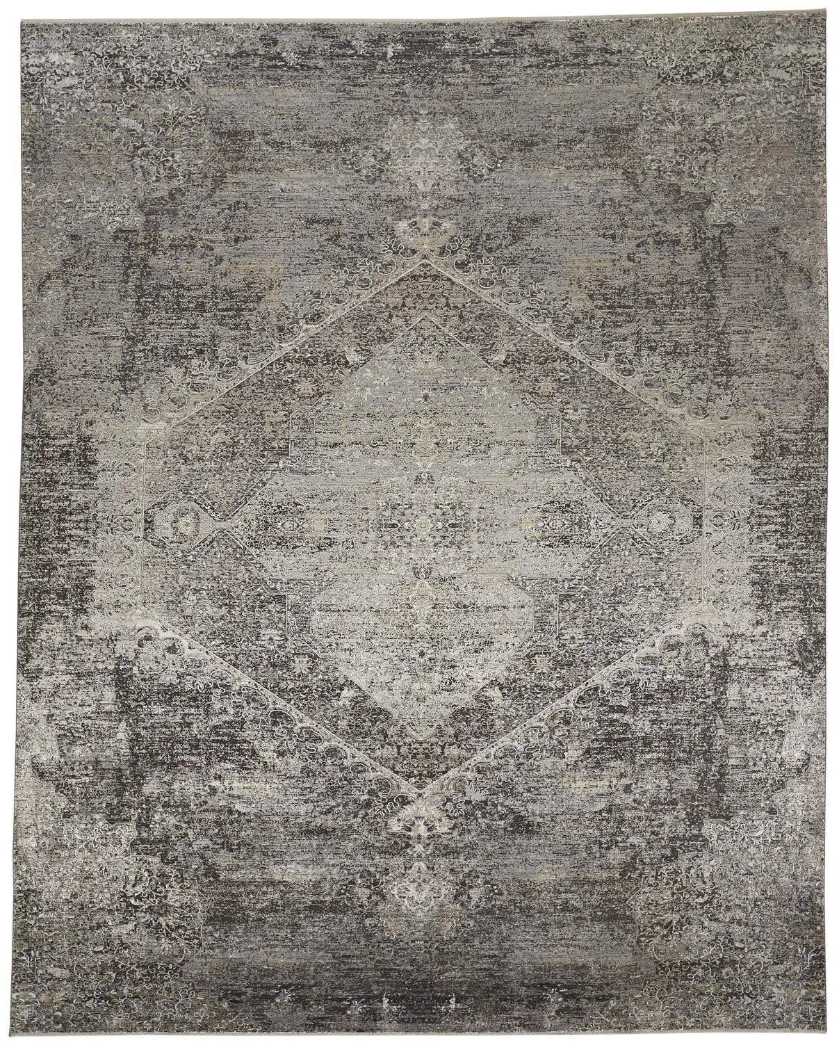 Sarrant 3963F Gray/Silver Rug