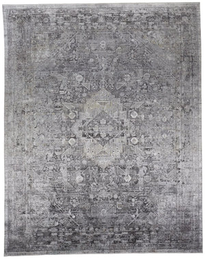 Sarrant 3966F Gray/Silver Rug