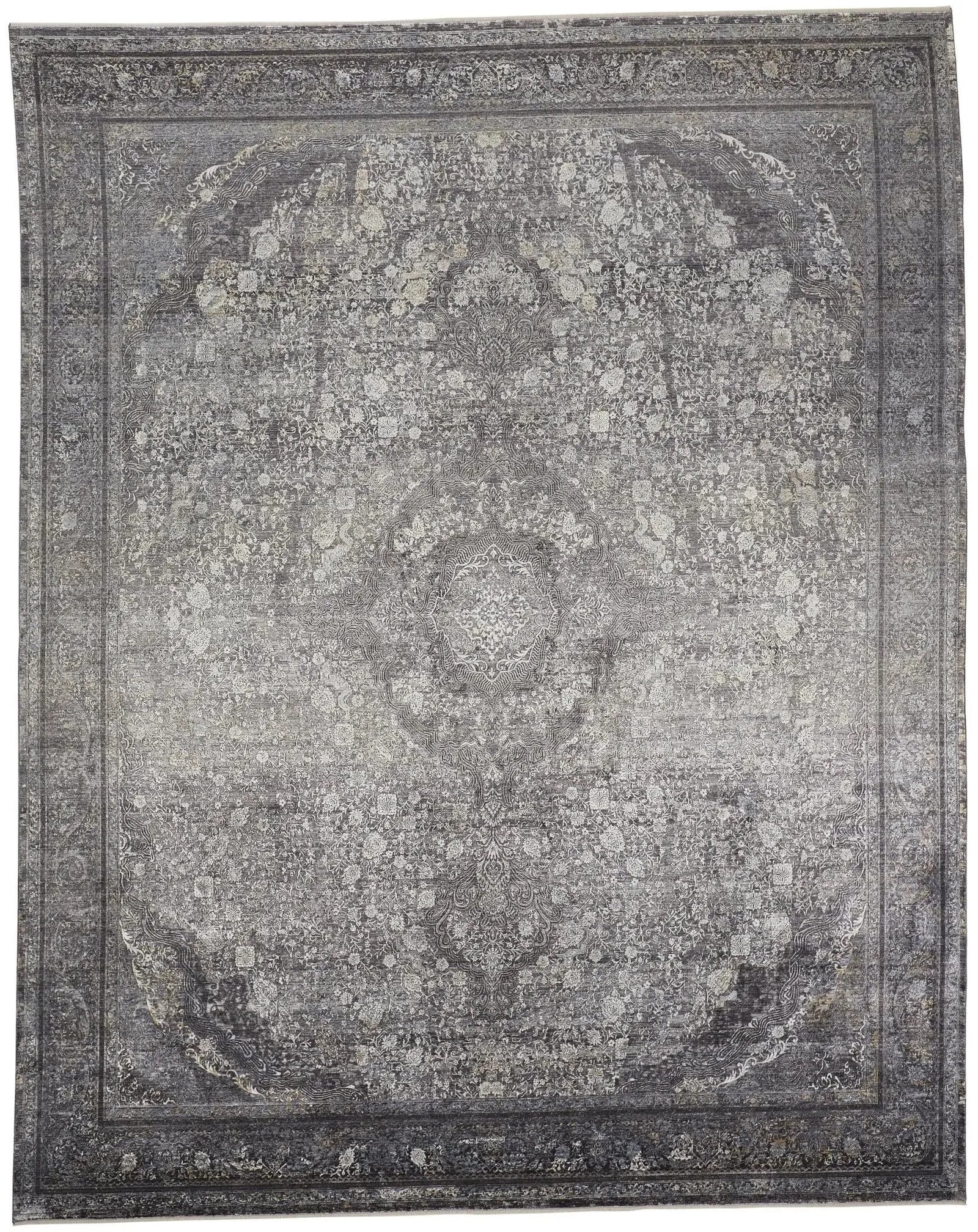 Sarrant 3967F Gray/Silver Rug
