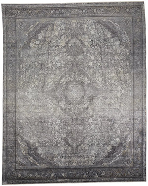 Sarrant 3967F Gray/Silver Rug