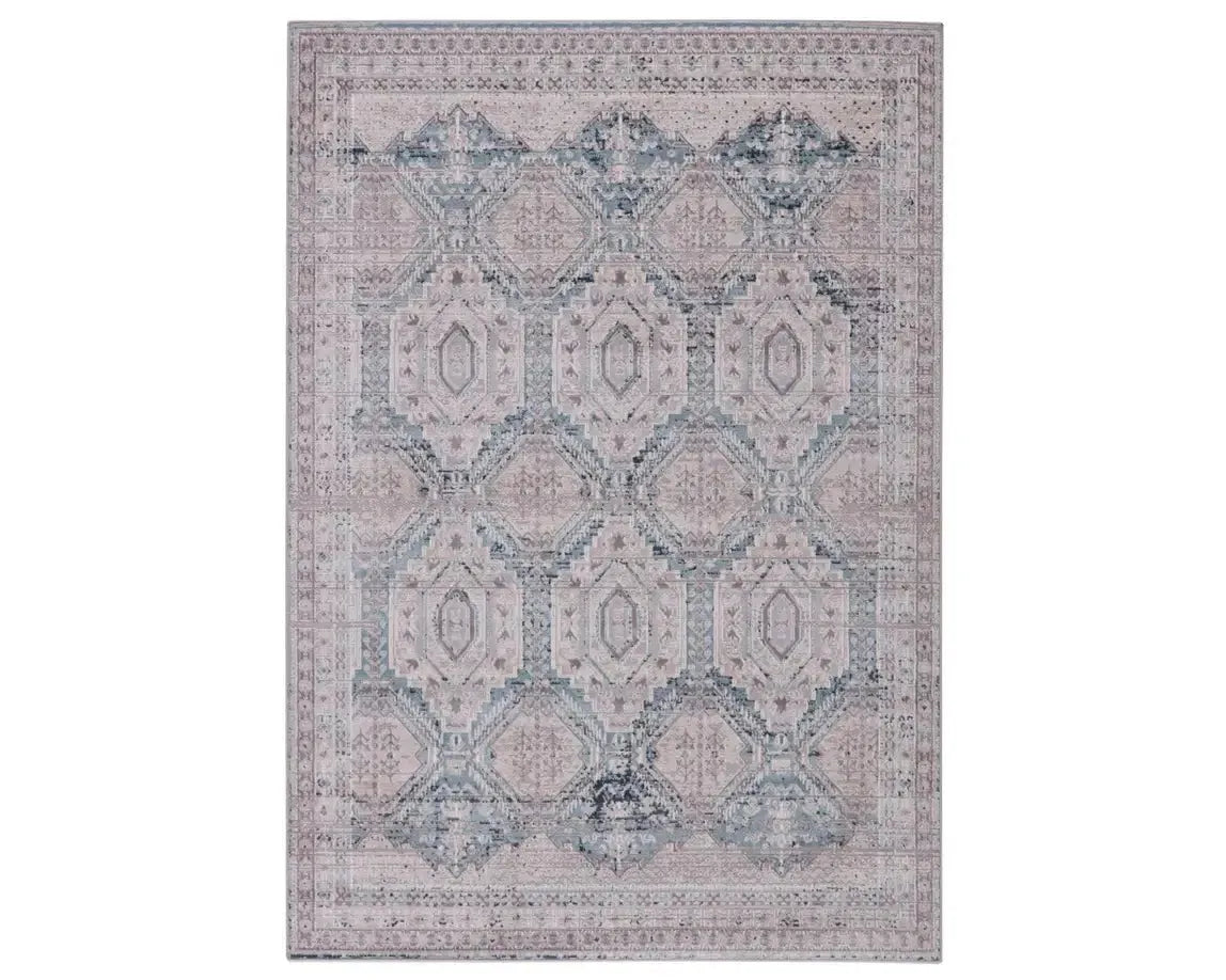 Sarzana SZN02 Blue/Grey Rug