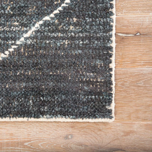 Satellite Sat05 Carmine Dark Gray/Blue Rug
