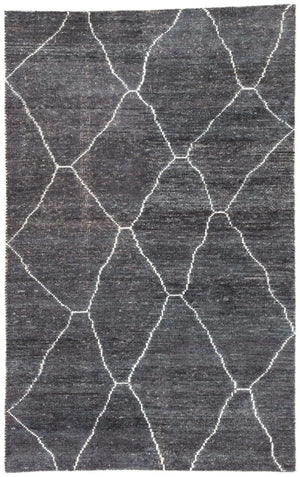 Satellite Sat05 Carmine Dark Gray/Blue Rug