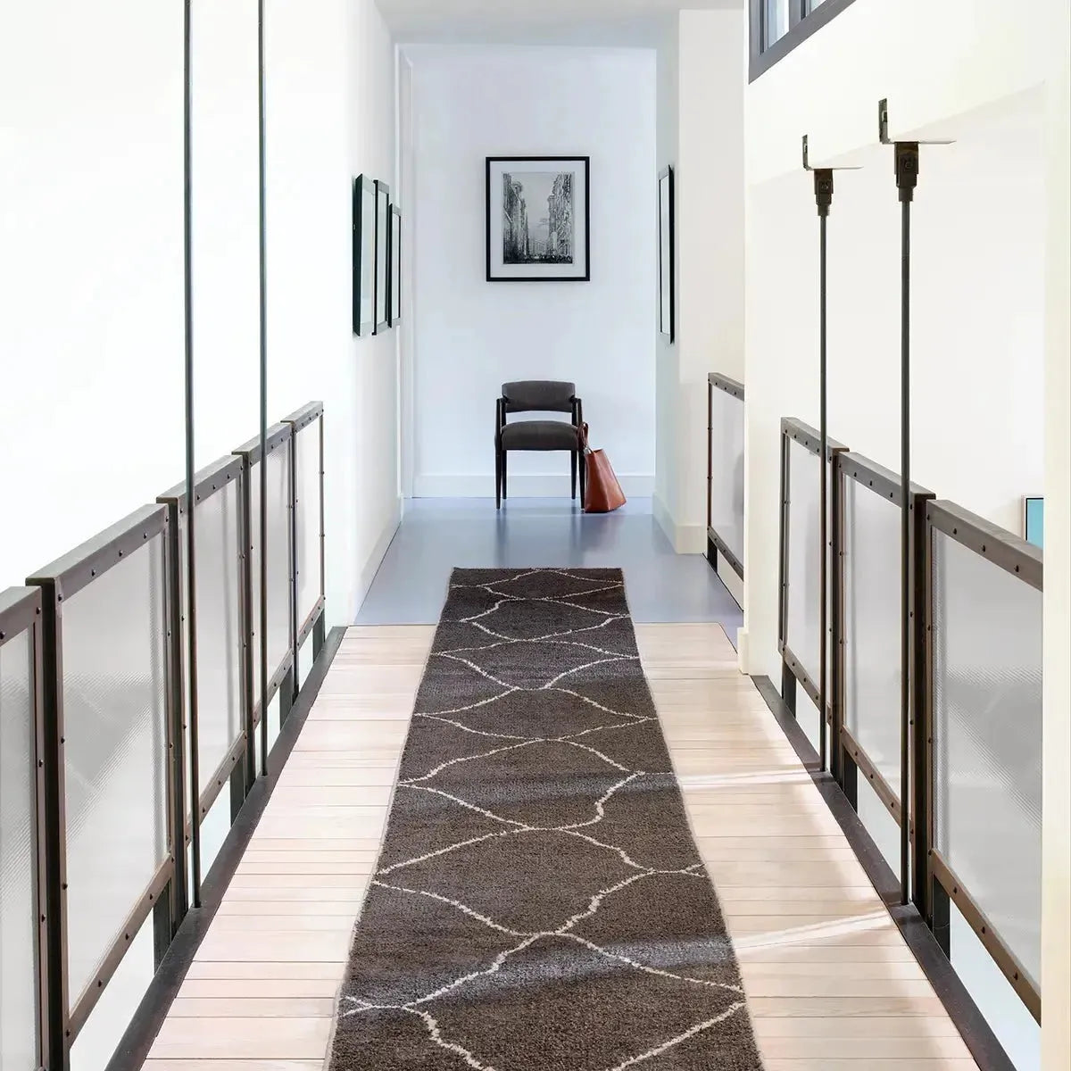 Satellite SAT05 Dark Gray/Blue Rug