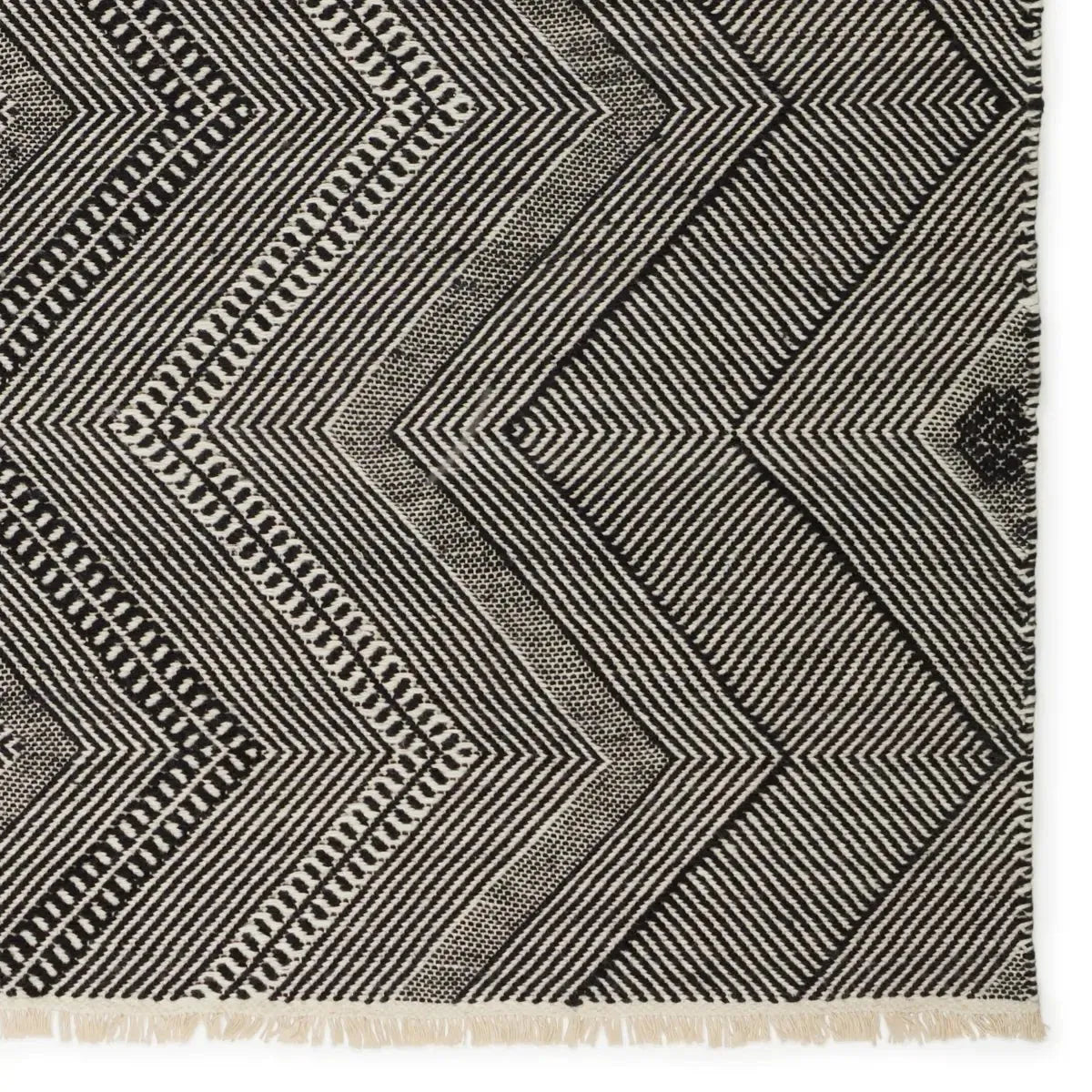 Satori STR02 Black/Cream Rug