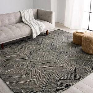 Satori STR02 Black/Cream Rug