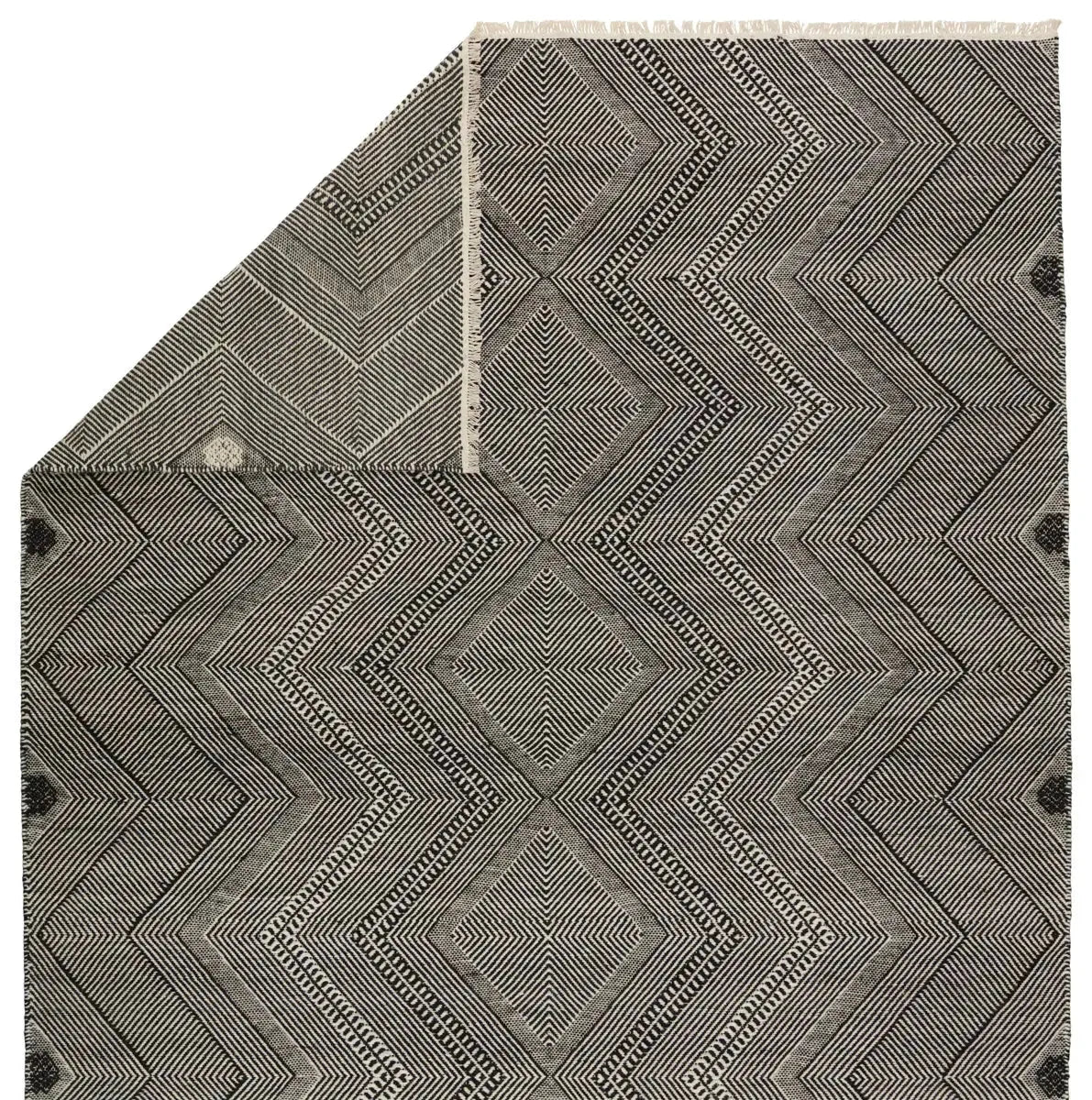 Satori STR02 Black/Cream Rug