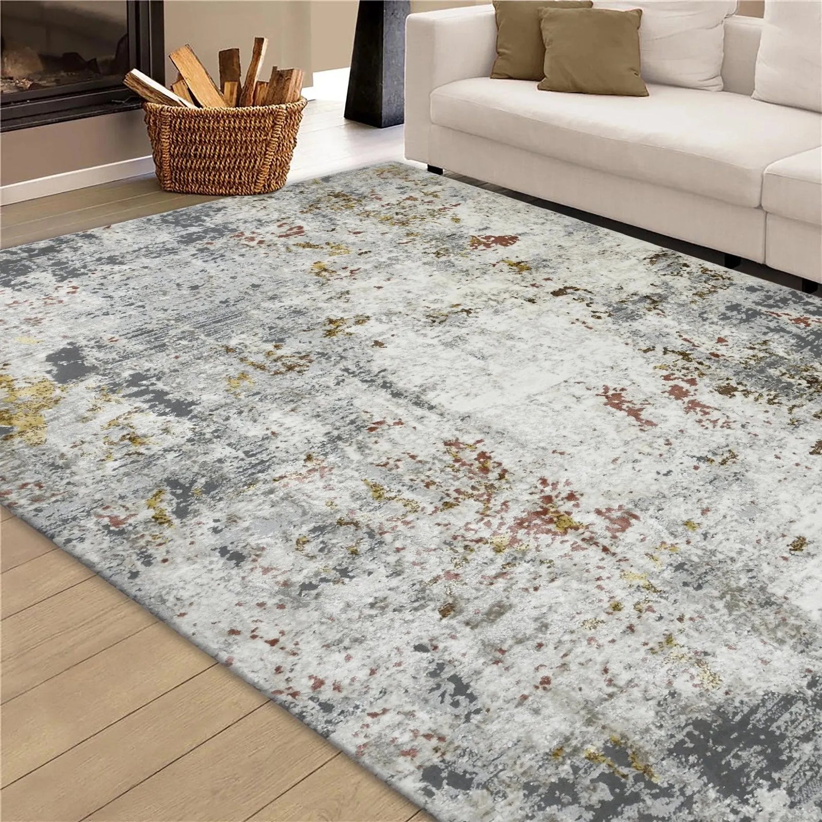 Savannah SAV-7 Ivory/Grey Rug