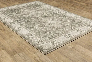 Savoy 28105 Charcoal/Ivory Rug