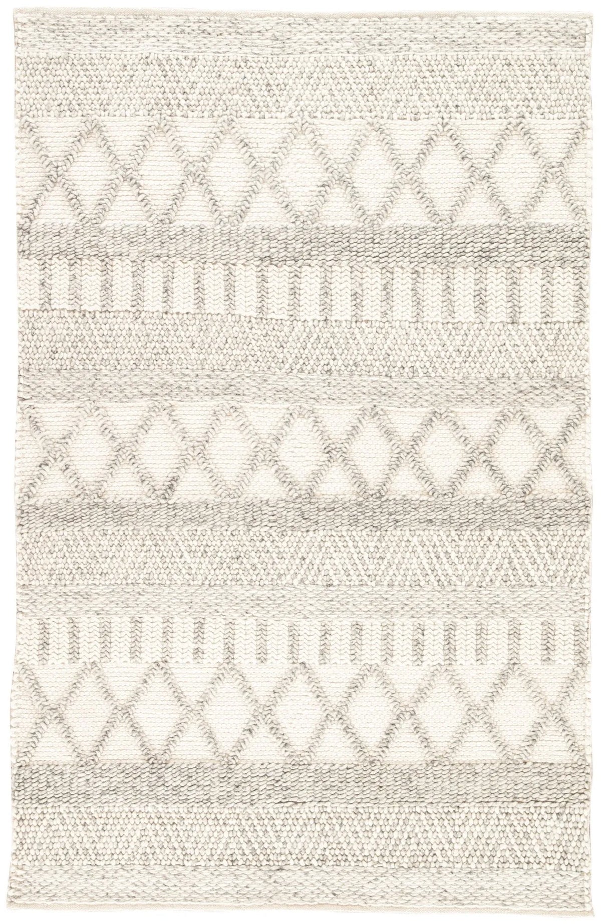 Scandinavia Dula SCD21 Sandhurst Gray / White Rug