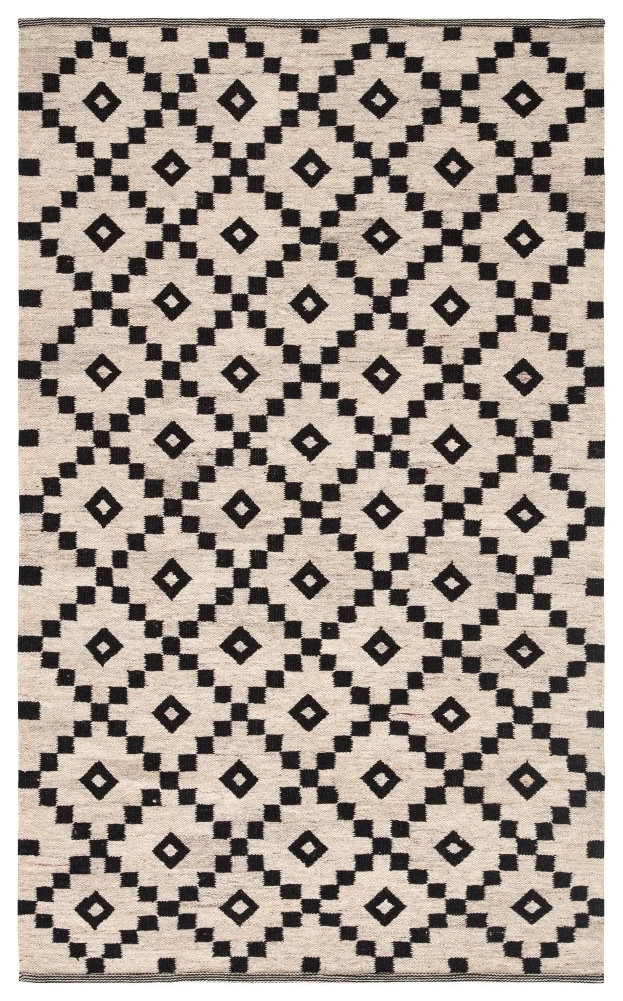Scandinavia Nordic Scn01 Croix Black/White Rug