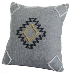 Scandinavian Diamond Motif Lr07615 Gray/Multi Pillow