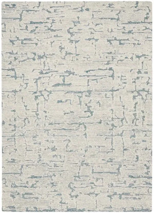 Sculptural SCL01 Teal Rug