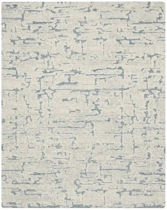 Sculptural SCL01 Teal Rug