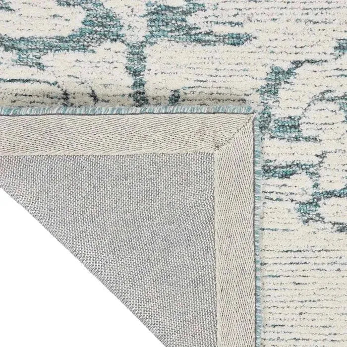 Sculptural SCL01 Teal Rug