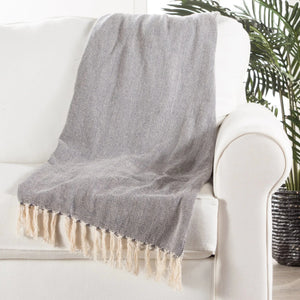 Seabreeze SEA01 Cannon Blue/Cream Throw Blanket
