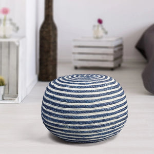 Seafaring Navy LR99701 Pouf