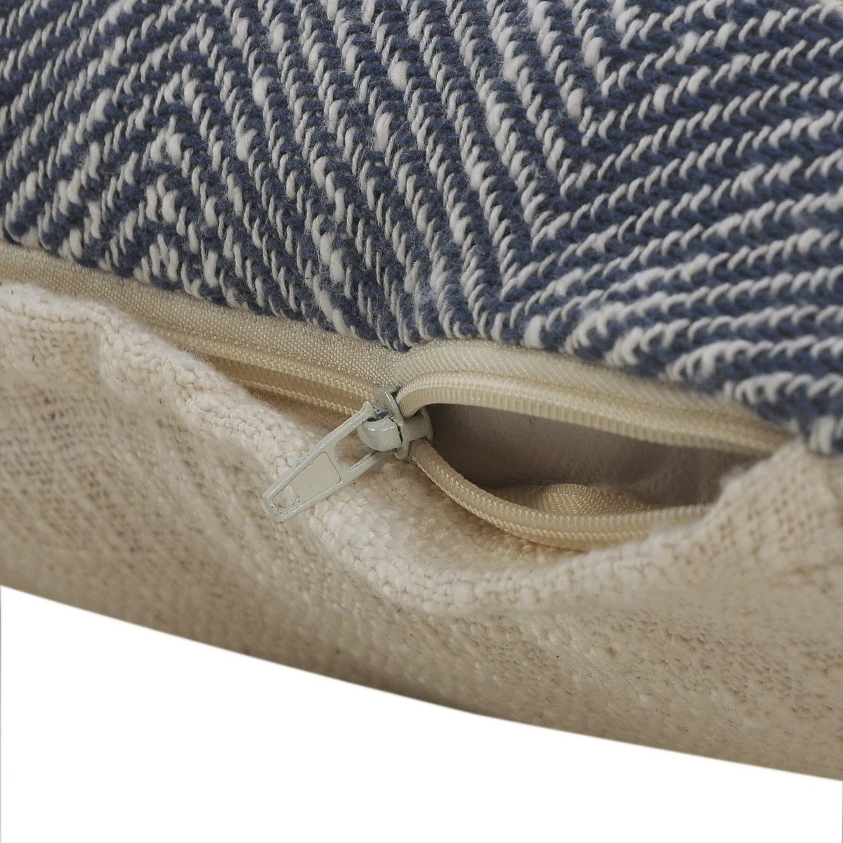 Seashore Lr07584 Blue/White Pillow