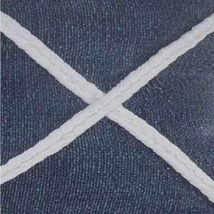 Seashore Lr07634 Denim Blue/White Pillow