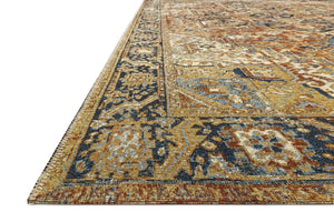 Sebastian SEB-03 Red / Navy Rug