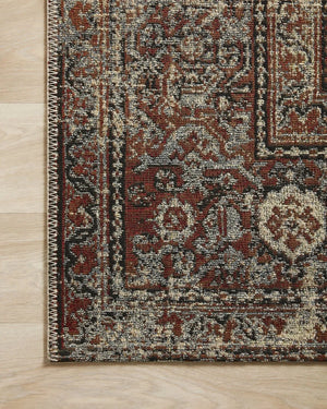 Sebastian SEB-05 Natural / Brick Rug