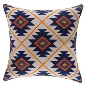 Sedona 07953BOE Blue/Orange Pillow