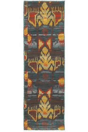 Sedona 4378H Charcoal / Blue Rug