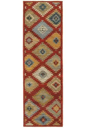 Sedona 5936D Red / Multi Rug