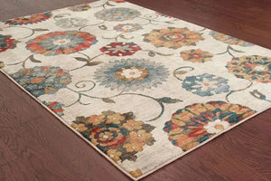 Sedona 6361A Ivory / Multi Rug