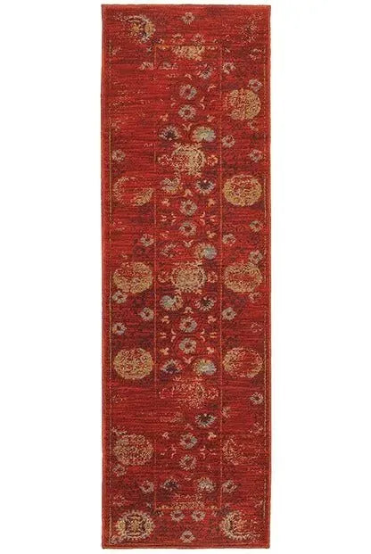 Sedona 6386E Red / Gold Rug