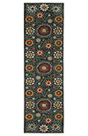 Sedona 6408B Blue / Multi Rug