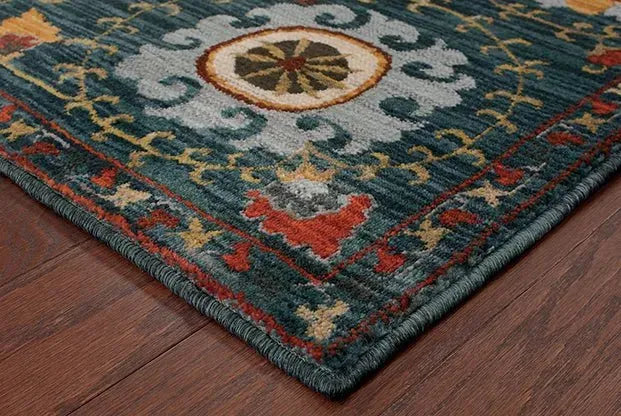 Sedona 6408B Blue / Multi Rug