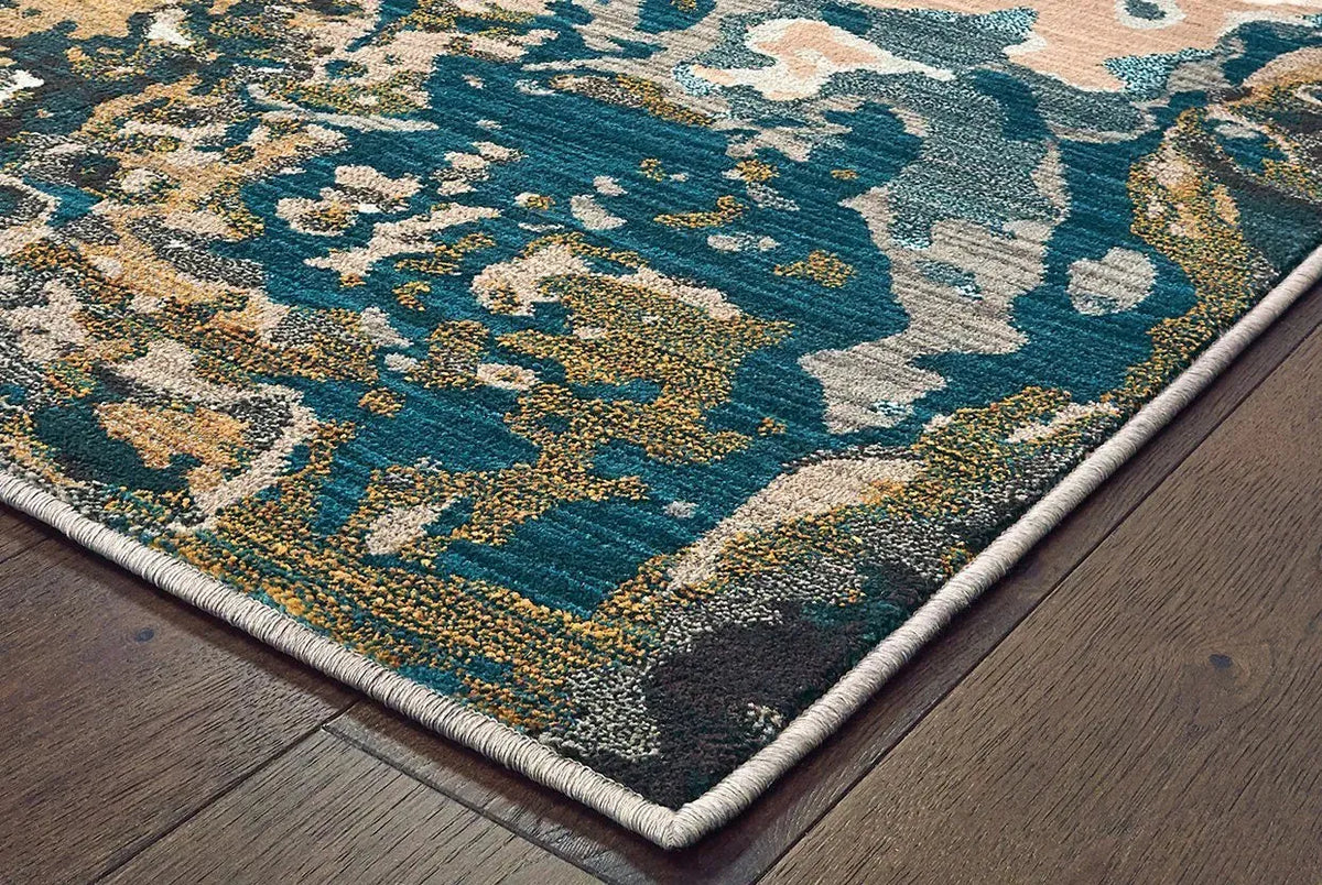 Sedona 9490B Blue Gold Rug