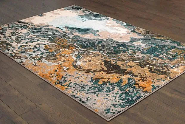 Sedona 9490B Blue Gold Rug