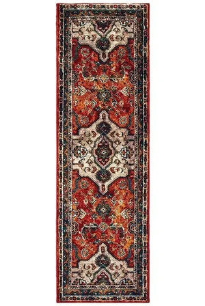 Sedona 9589A Orange Blue Rug