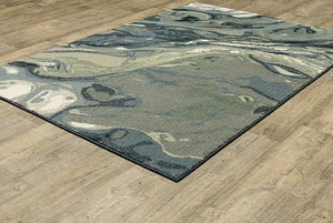 Seneca SE10A Blue Rug