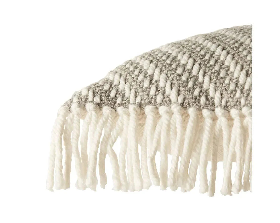 Settia SET02 Grey/Ivory Pillow