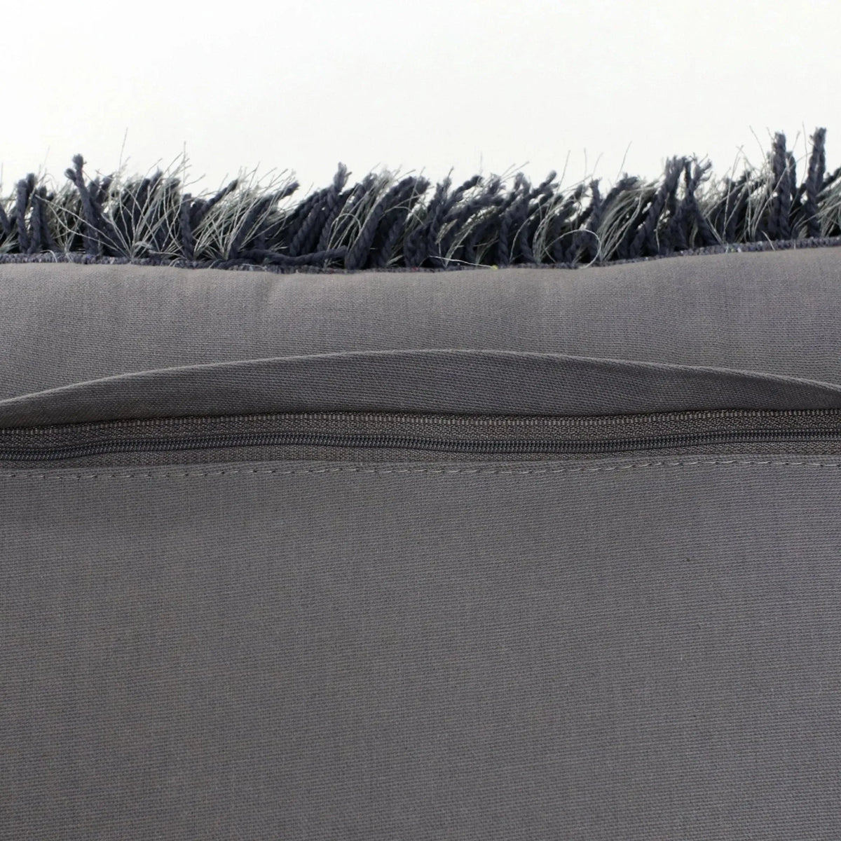 Shag Lr07523 Dark Gray Pillow