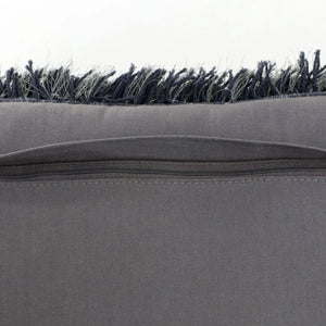 Shag Lr07523 Dark Gray Pillow