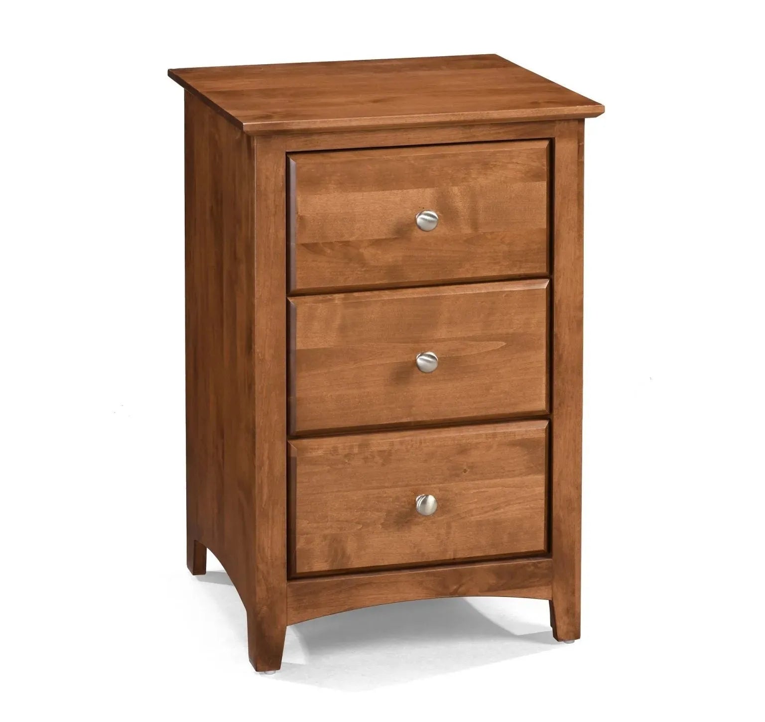 Shaker 3 Drawer Nightstand