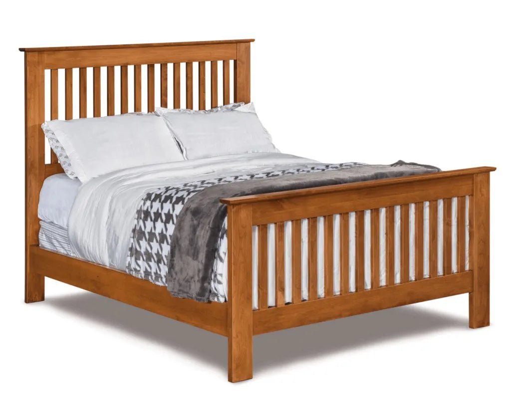 Shaker Slat Bed