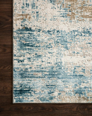 Sienne SIE-05 Ivory/Azure Rug