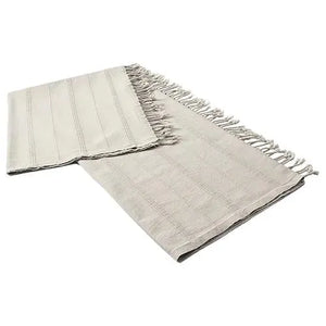 Silas 80313BEI Beige Throw Blanket
