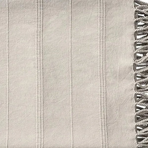 Silas 80313BEI Beige Throw Blanket