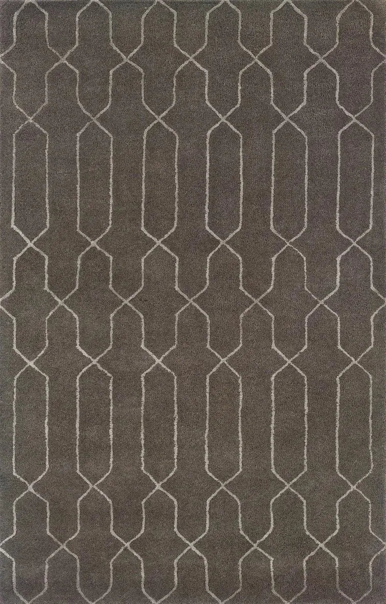 Silhouette 48106 Grey/ Grey Rug