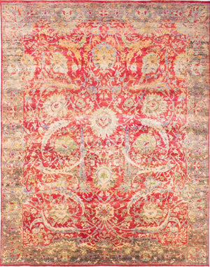 Silk HD-1 Red Rug
