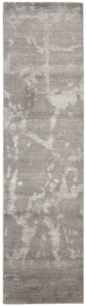 Silk Shadows Sha02 Silver Rug