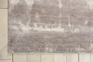 Silk Shadows Sha02 Silver Rug