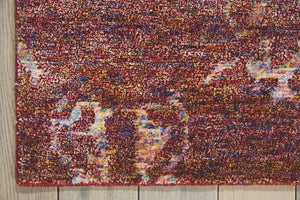 Silk Shadows Sha10 Wine Rug